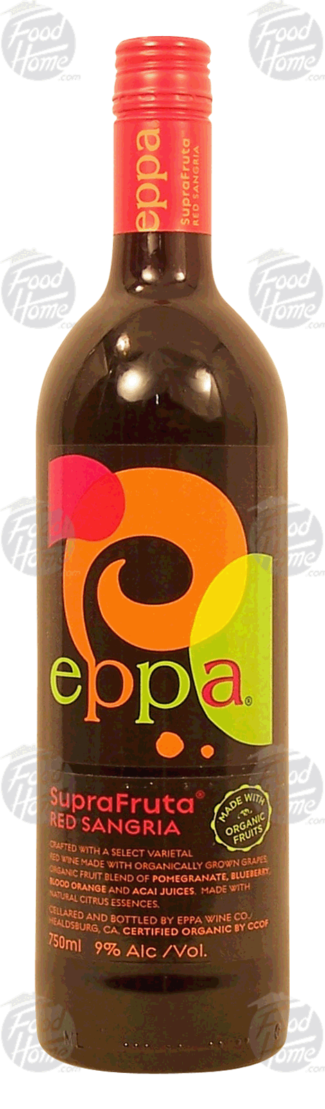 eppa Supra Fruta red sangria, 9% alc. by vol. Full-Size Picture